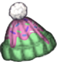 Pom-pom Winter Beanie Sweet Treat