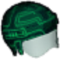 Team Green Tron Helmet