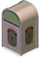 Main Street Trash Can