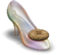 WDW EARidescent Glass Slipper Seat