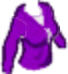 Layered Zip-up Sweater Purple