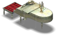 Pirate Player Piano Color Red