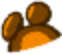 Mickey Ears Orange