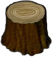 Stump Seat Brown