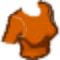 Fitted Crop Top Orange