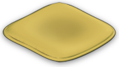 Cushion Chair - Canary Yellow
