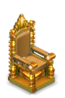 Princess Throne Orange