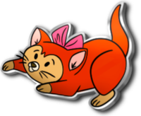 Cats and Dogs Pin - Dinah
