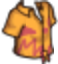 Vacation Tied Button Up Genie