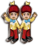 Wonderland - Tweedledee and Tweedledum