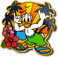 Summer Getaway Pin [3/5] - Donald