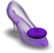 Glass Slipper Seat Color Purple