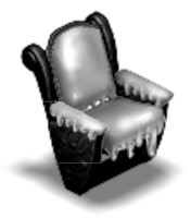 PhilharMagic Chair Color Platinum Drip