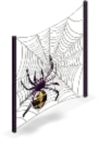 Spider Web Wall Divider