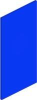 Plain Flat - Blue