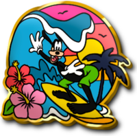 Summer Getaway Pin [5/5] - Goofy