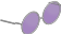 Round Sunglasses Purple