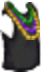 Loose Tank Mardi Gras Black