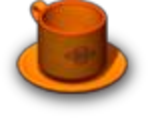 ALR Tea Cup Orange