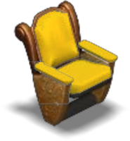 PhilharMagic Chair Color GOLD EDITION