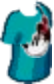 Minnie T-Shirt Cyan