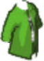 Open Shirt Light Green