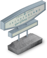 Progressland Sign Bench