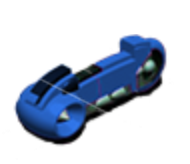 Light Cycle Blue Small