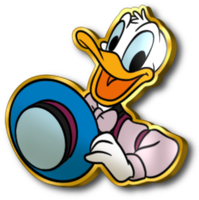 Dapper Dan Donald Duck Pin