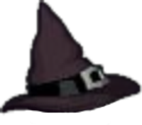 Halloween Witch Hat Without Hair