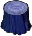 Stump Seat Blue