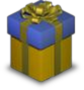 Blue Surprise Gift