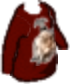Shrunken Ned Long Sleeve Dark Red