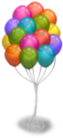 Up Balloon Bouquet