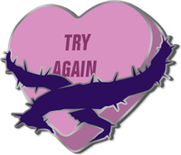 Sour Candy Hearts - Pink