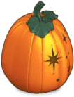 Carved Pumpkin - Sparkles