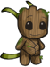 Plushie Backpack Groot