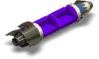 Rocketship Couch Color Purple