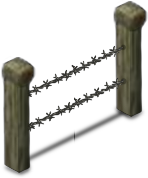 Barbed Wire Fence