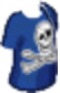 Jolly Roger T-Shirt Blue