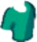 Crop Top Cyan