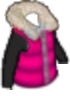 Winter Vest Hot Pink