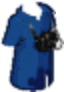 Mickey Shirt with Camera Blue