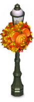 Main Street Lamp Halloween