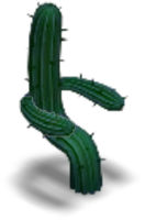 Cactus Armchair Color Sea Green