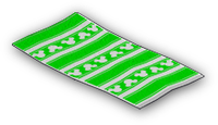 Mickey Beach Towel - Green