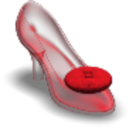 Glass Slipper Seat Color Red