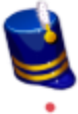 Toy Soldier Hat Blue