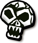 Oogie Boogie Skull - White