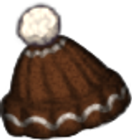 Pom-pom Winter Beanie Gingerbread